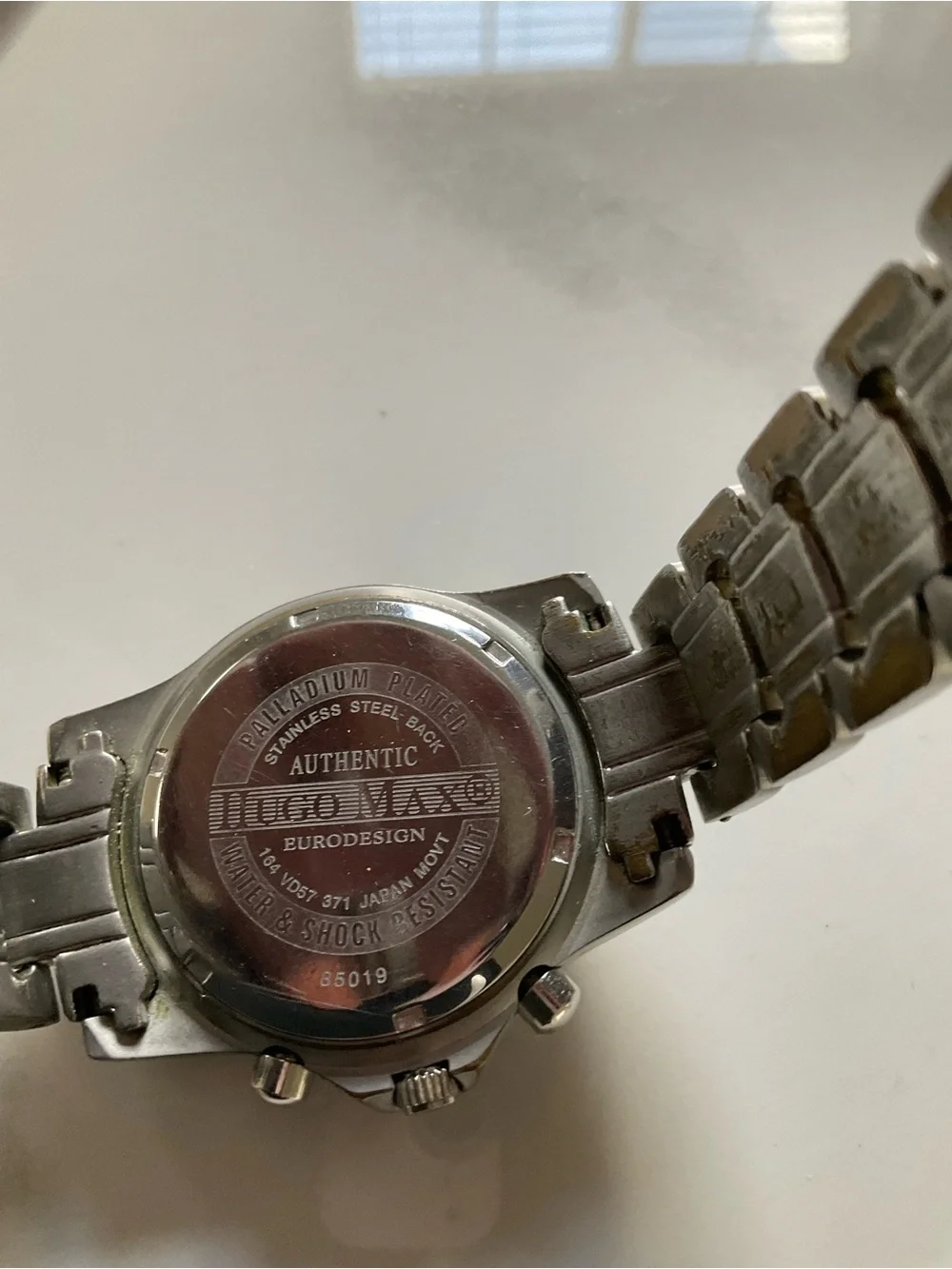 Hugo Max Men's Stainless Steel Watch *NEW BATTERY INSTALLED 8/29*